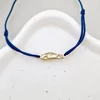 Bratara Masina - Argint 925 placat cu Aur Galben 18K, snur reglabil