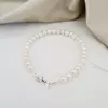 Bratara Perle - Simplitate pură - Model sirag - Argint 925