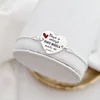 Bratara personalizata - Educatoare/Invatatoare - Inima decorata cu email - Argint 925 - cu lantisor