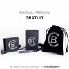 Bratara personalizata - Educatoare/Invatatoare - Inima decorata cu email - Argint 925  placat cu Aur Galben 18K - cu lantisor