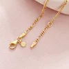 Bratara picioruse - personalizate cu nume si Piatra pretioasa - Argint 925 placat cu Aur Galben 18K - Cu lantisor fata/baiat