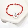 Bratara Un suflet care vindeca - Argint 925 si Cristal Swarovski - Snur reglabil