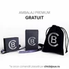 Brosa Ac de siguranta - Pandantiv Educatoare/Invatatoare – Argint 925 placat cu Aur Galben 18K - Cristal Swarovski