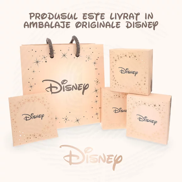 Cercei Disney duet Mickey Mouse si Minnie Mouse - Argint 925 si Cubic Zirconia