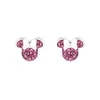Cercei Disney Minnie Mouse - Otel Medical Inoxidabil si Cristale Roz
