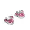 Cercei Disney Minnie Mouse - Otel Medical Inoxidabil si Cristale Roz