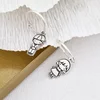 Cercei rotunzi - Hoops cu simboluri personalizate - Argint 925