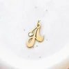 Choker cu initiala si cristal Swarovski - Argint 925 placat cu Aur Galben 18K  - Lant silicon