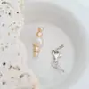 Choker cu perle - Delicatete pura - Lant silicon cu inchizatoare carabina din Argint 925