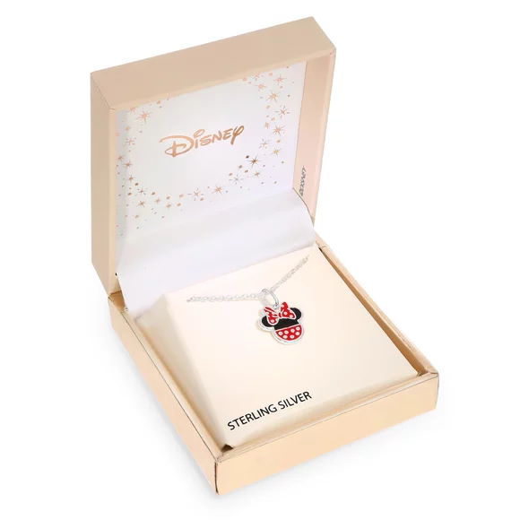 Colier Disney Minnie Mouse - Argint 925 cu email colorat