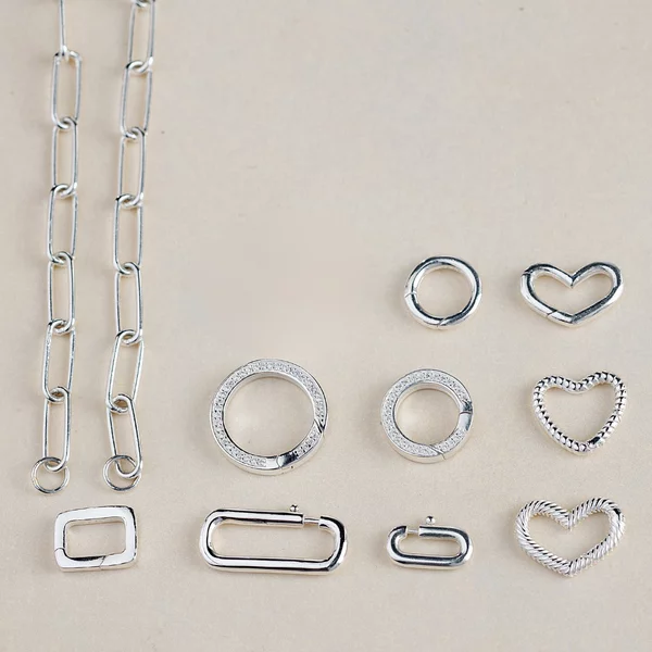 ELM-Bold – Lănțișor bază BIG PAPERCLIP – Argint 925