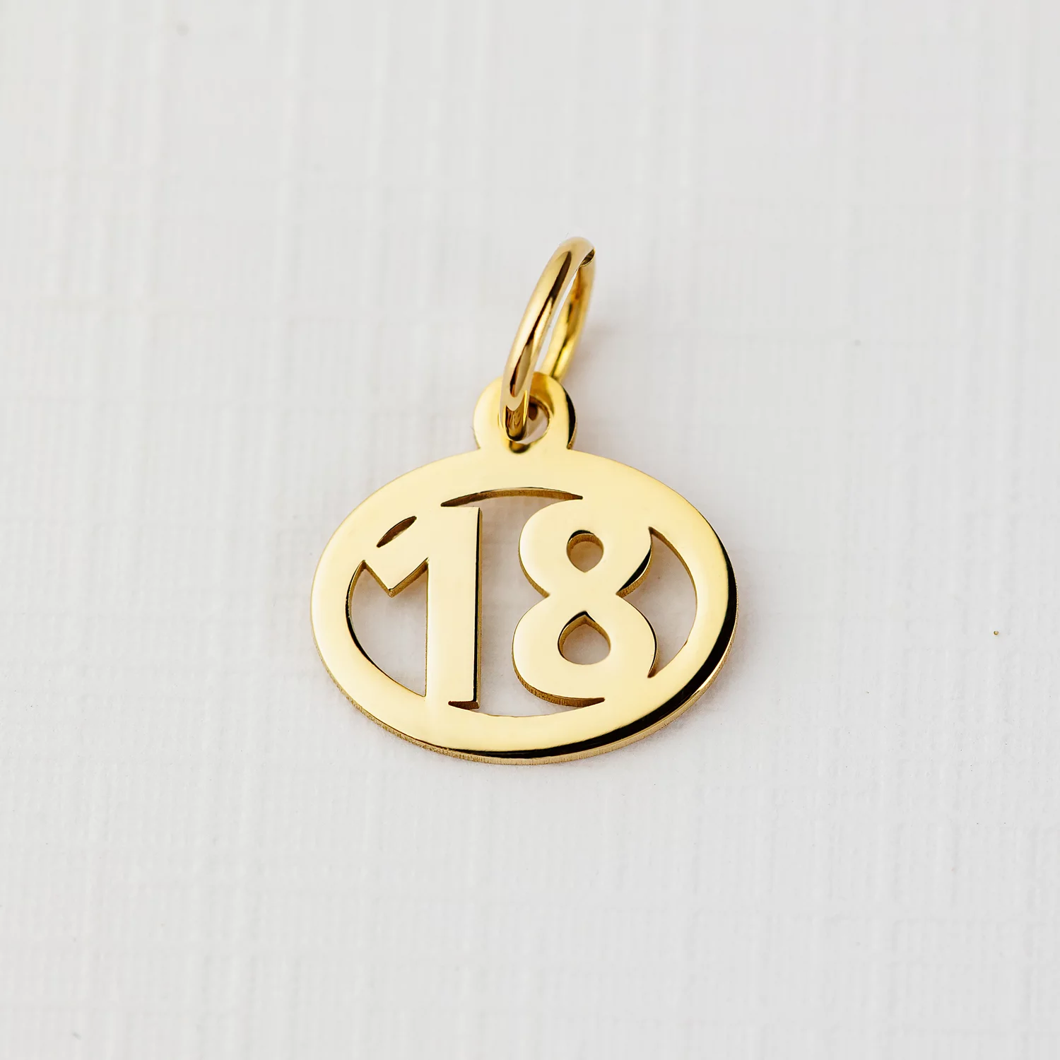 ELM Charm - 18 ani - Argint 925 placat cu Aur Galben 18K