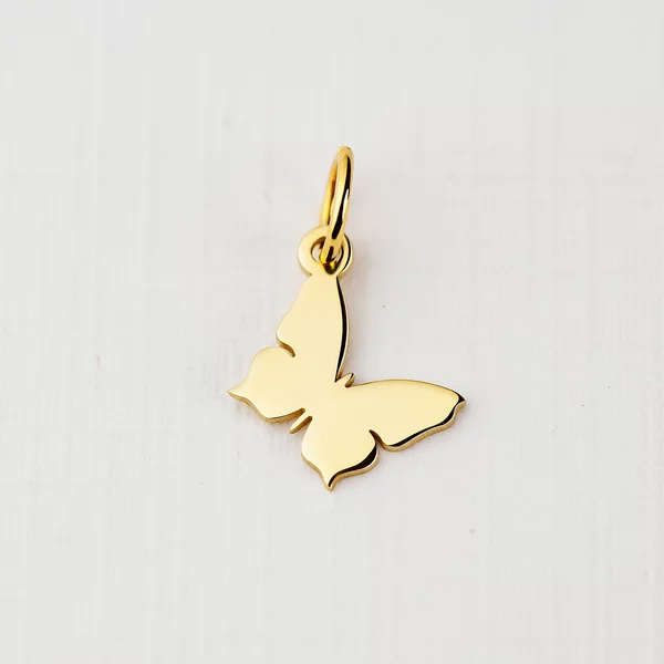 ELM Charm - Fluture - Argint 925 placat cu Aur Galben 18K
