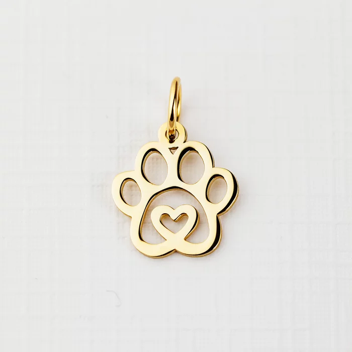 ELM Charm - Labuta - Argint 925 placat cu Aur Galben 18K