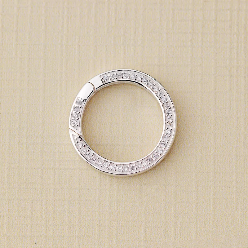 ELM Clasp Cristal big Argint 925 Chic Bijoux