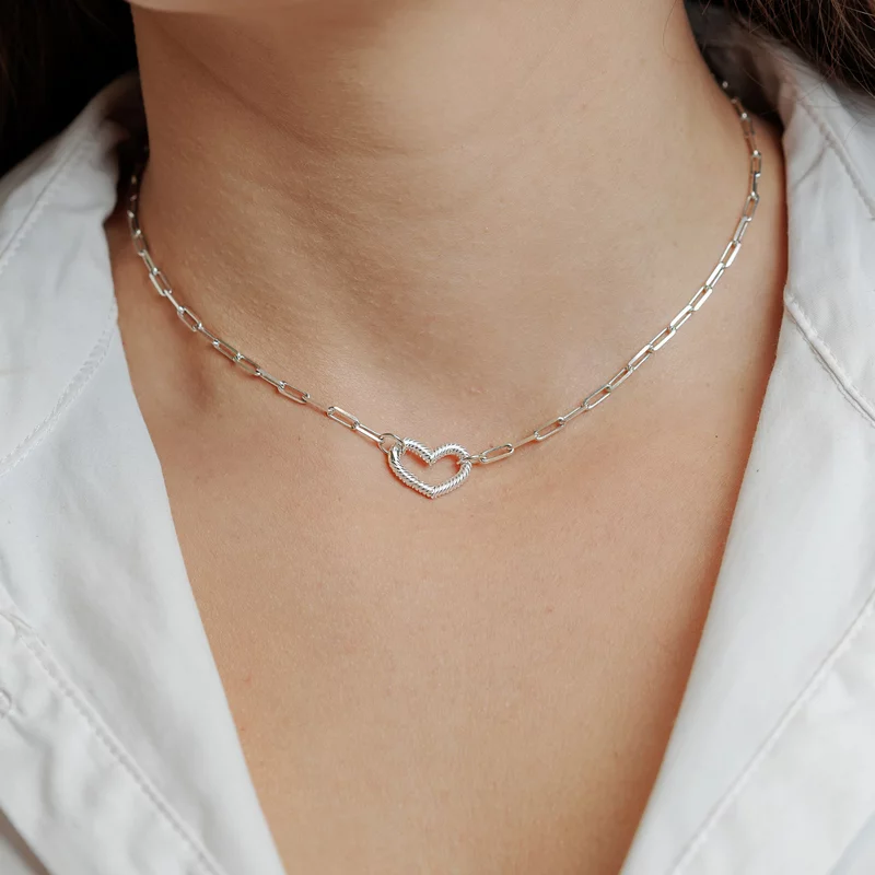 ELM Lant Zale mici dreptunghiulare - 38 cm - Argint 925 picture - 1