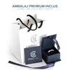 Inel colectia Luxury Aur Galben/Alb 14K cu Diamant 0.04ct