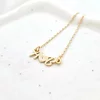 Lantisor - A noastra iubire - Inima cu Diamant natural si Initiale - Argint 925 placat cu Aur Galben 18K
