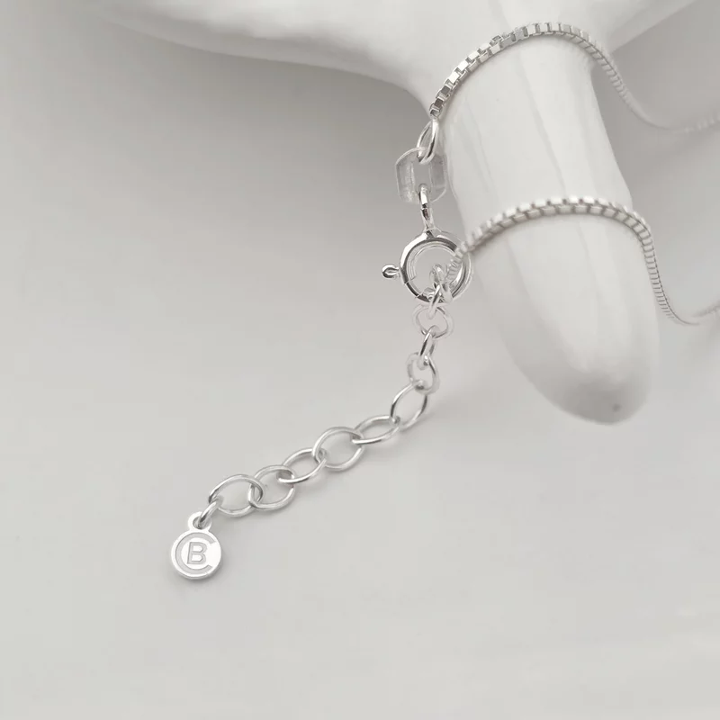 Lantisor cu pandantiv oval - decupat la interior si charm picatura de Perla - Argint 925 picture - 6