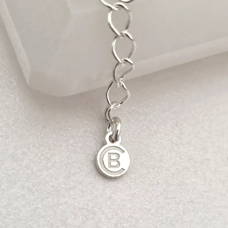 Lantisor cu pandantiv personalizat bulldog francez – 18 mm - Lant forzatina - Argint 925 picture - 5