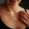 Lantisor Infinit cu nume gravate - Argint 925