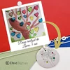 Lantisor LUCAS colectia Our Children - Pandantiv copac cu inimi colorate - Argint 925 si email