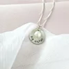 Lantisor My Sister – Argint 925 si charm picatura de Perla