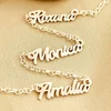Lantisor personalizat Conexiune - 3 Nume - Argint 925