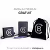 Lantisor personalizat - O stea intre inimi -  Gravura 1 nume - Argint 925