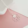 Lantisor personalizat - O stea intre inimi -  Gravura 1 nume - Argint 925