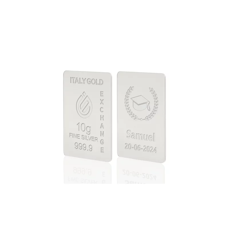 Lingou Argint Pur 999.9 de 10g Personalizat picture - 11