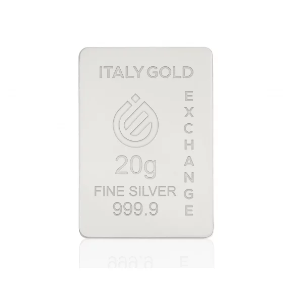 Lingou Argint Pur 999.9 de 20g Personalizat
