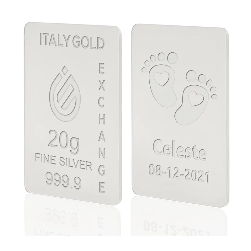 Lingou Argint Pur 999.9 de 20g Personalizat picture - 9