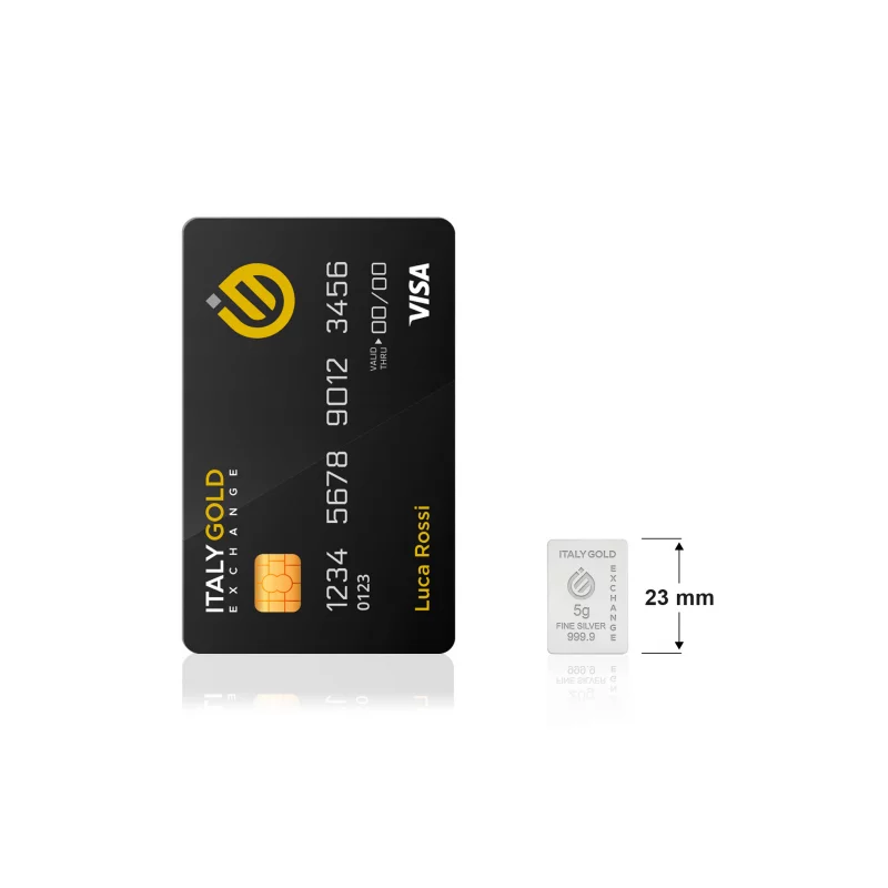 Lingou Argint Pur 999.9 de 5g Personalizat picture - 2