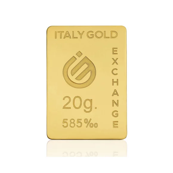 Lingou Aur 14K de 20g Personalizat