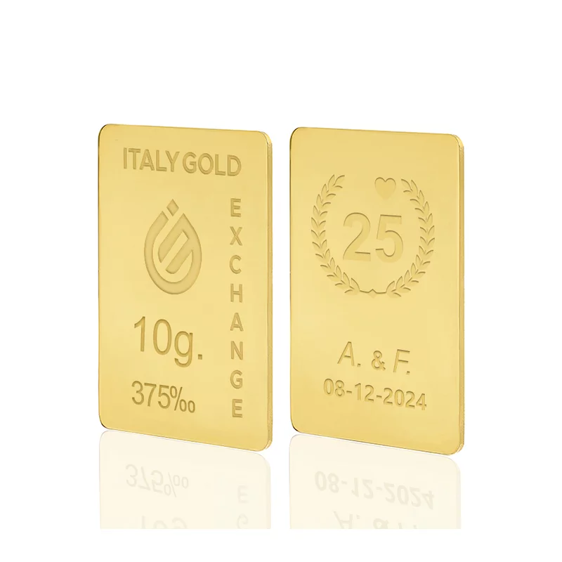 Lingou Aur 9K de 10g Personalizat picture - 10