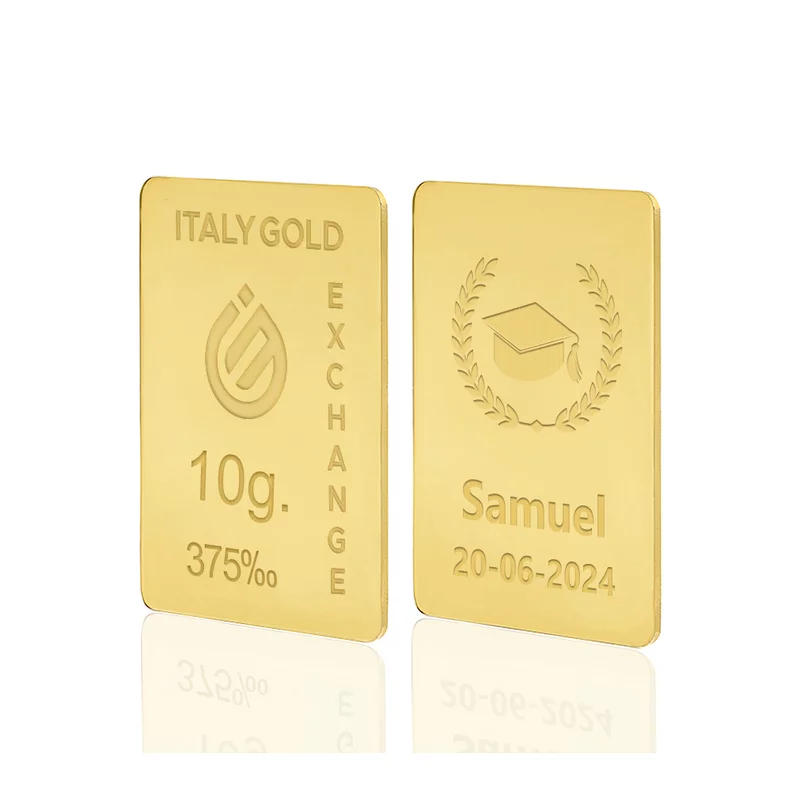 Lingou Aur 9K de 10g Personalizat picture - 12