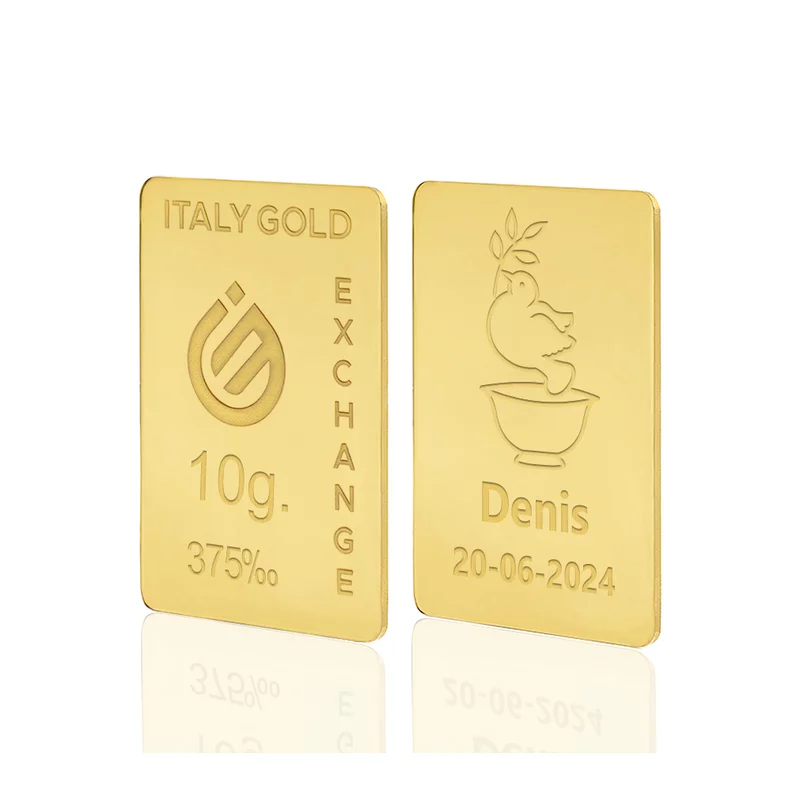 Lingou Aur 9K de 10g Personalizat picture - 9