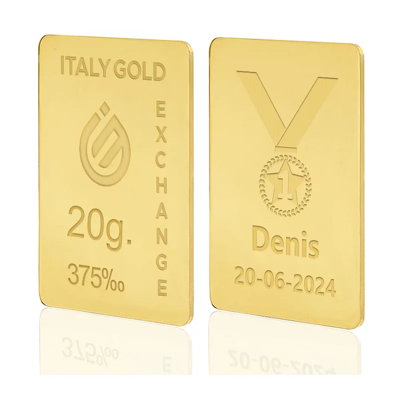 Lingou Aur 9K de 20g Personalizat picture - 10