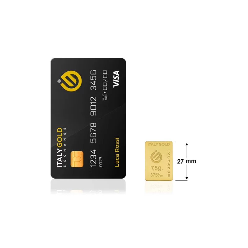 Lingou Aur 9K de 7.5g Personalizat picture - 2