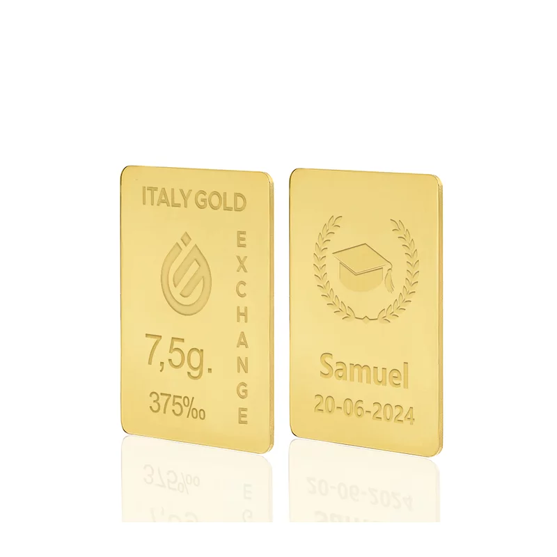 Lingou Aur 9K de 7.5g Personalizat picture - 10