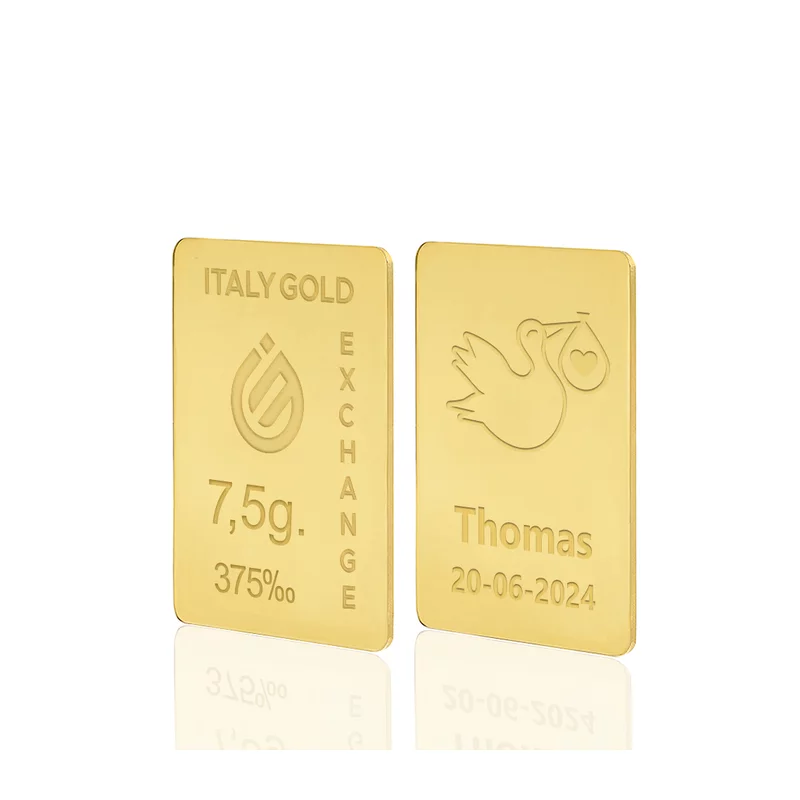 Lingou Aur 9K de 7.5g Personalizat picture - 12