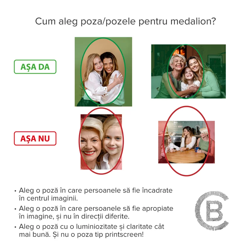 Medalion oval cu poze in interior - Grandmas Garden - Argint 925 placat cu Aur Galben 18K picture - 10