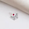 Pandantiv Fluture cu aripile deschise - Argint 925 - cristal Swarovski
