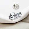 Pin Zambeste - persoalizat cu nume –  Argint 925