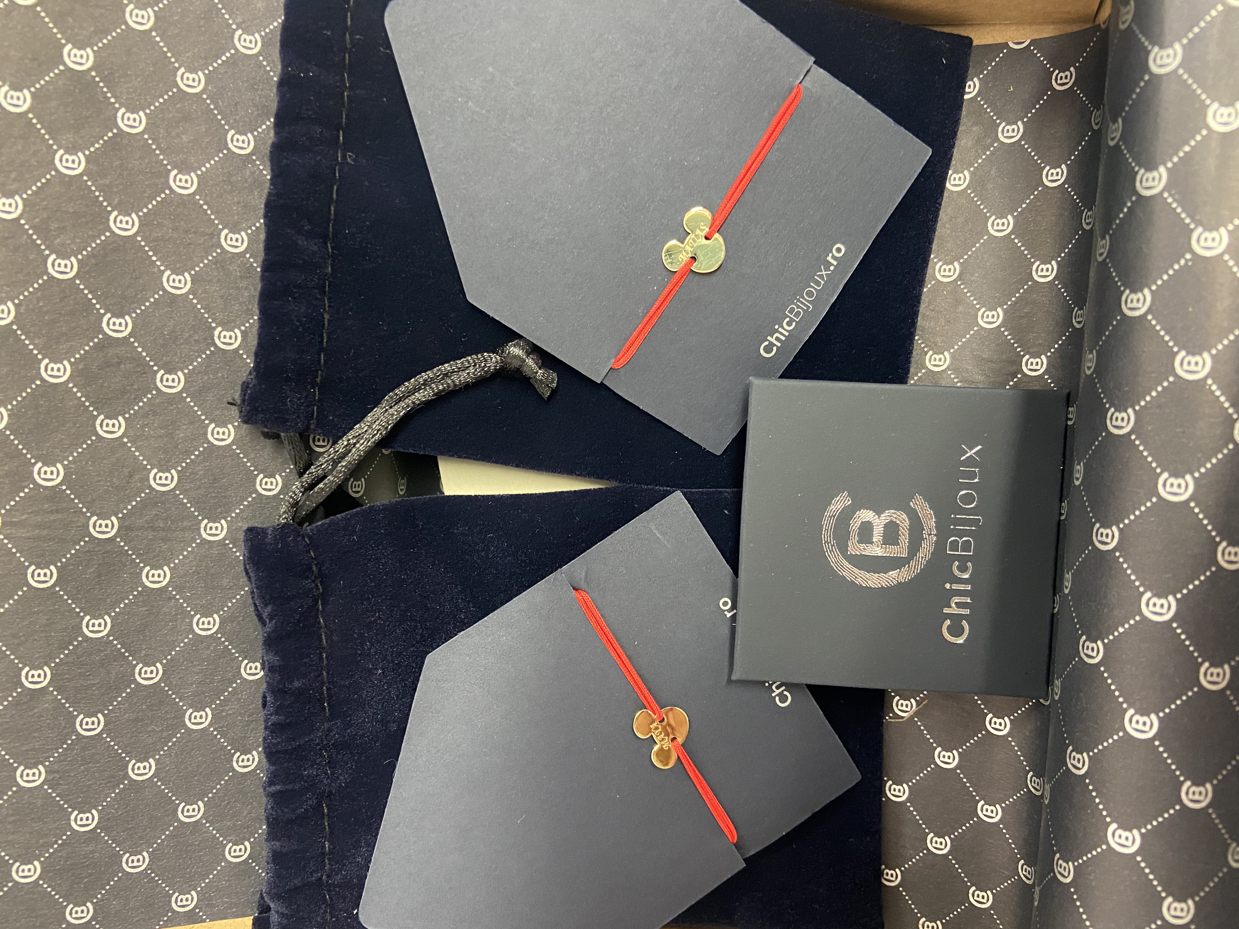 Recenzie Bratara personalizata cu nume - Forma Soricel - Aur Galben 9K - snur reglabil - Loredana P.