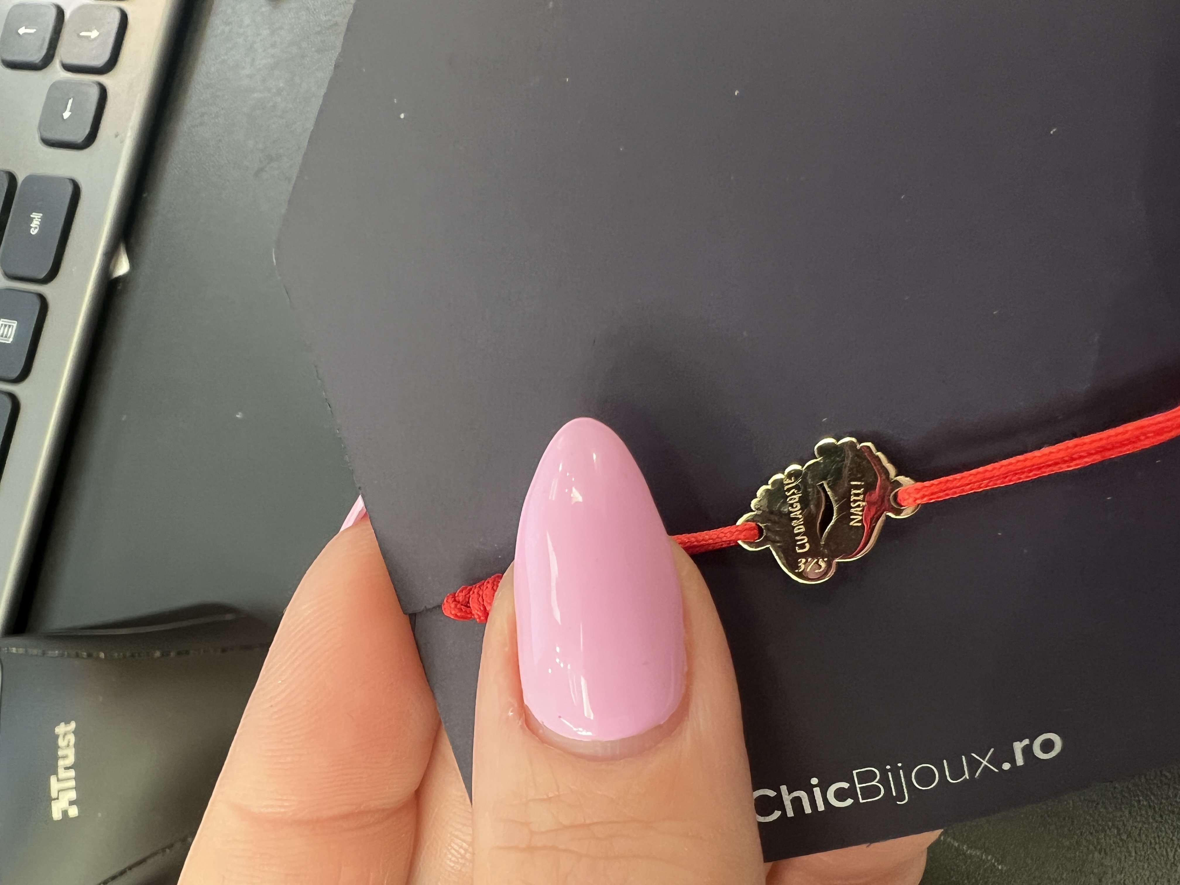 Recenzie Bratara picioruse - Aur Galben 9K - snur reglabil bebe - Adriana R.