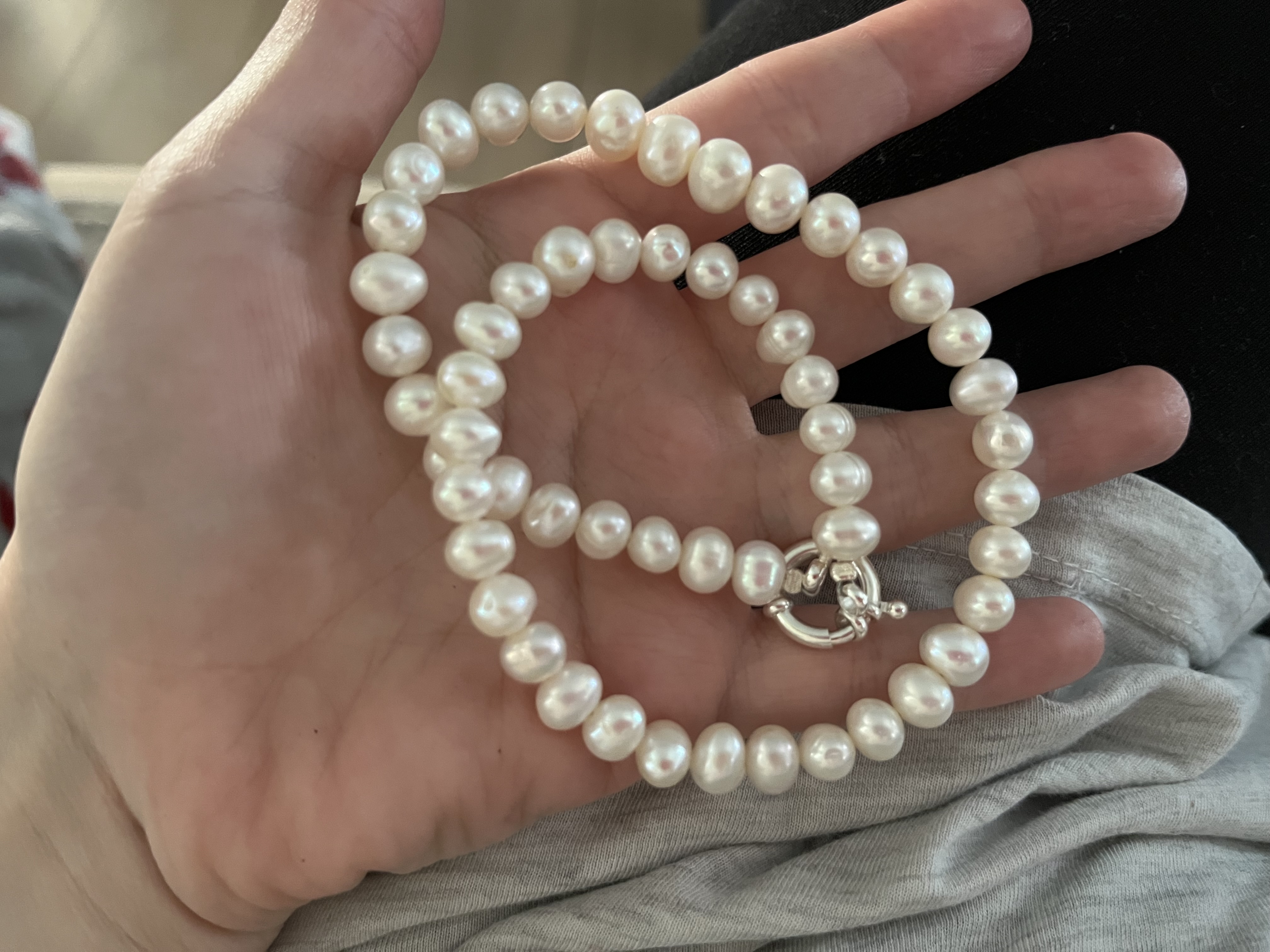Recenzie Lantisor Perle - Simplitate pura - Model sirag - Argint 925 - alexandra R.