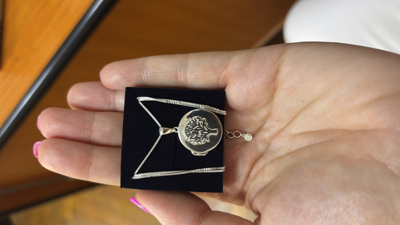 Recenzie Medalion Copacul Vietii - Locket cu poze in interior - Argint 925 - Raluca Grecu