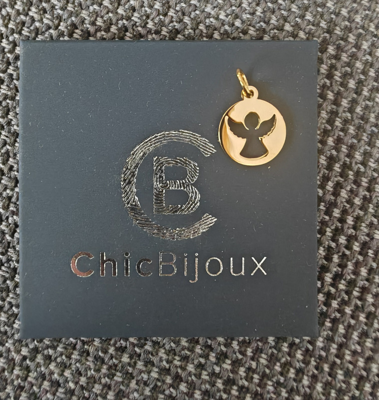 Recenzie ELM Charm - Banut cu ingeras - Argint 925 placat cu Aur Galben 14K - Ioana Ihut